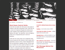 Tablet Screenshot of abolishcontrolunits.org